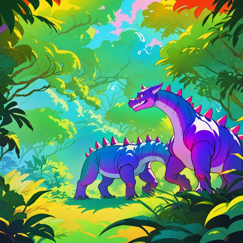 Cover of Rexi's Rainbow Climb - AI children's book
